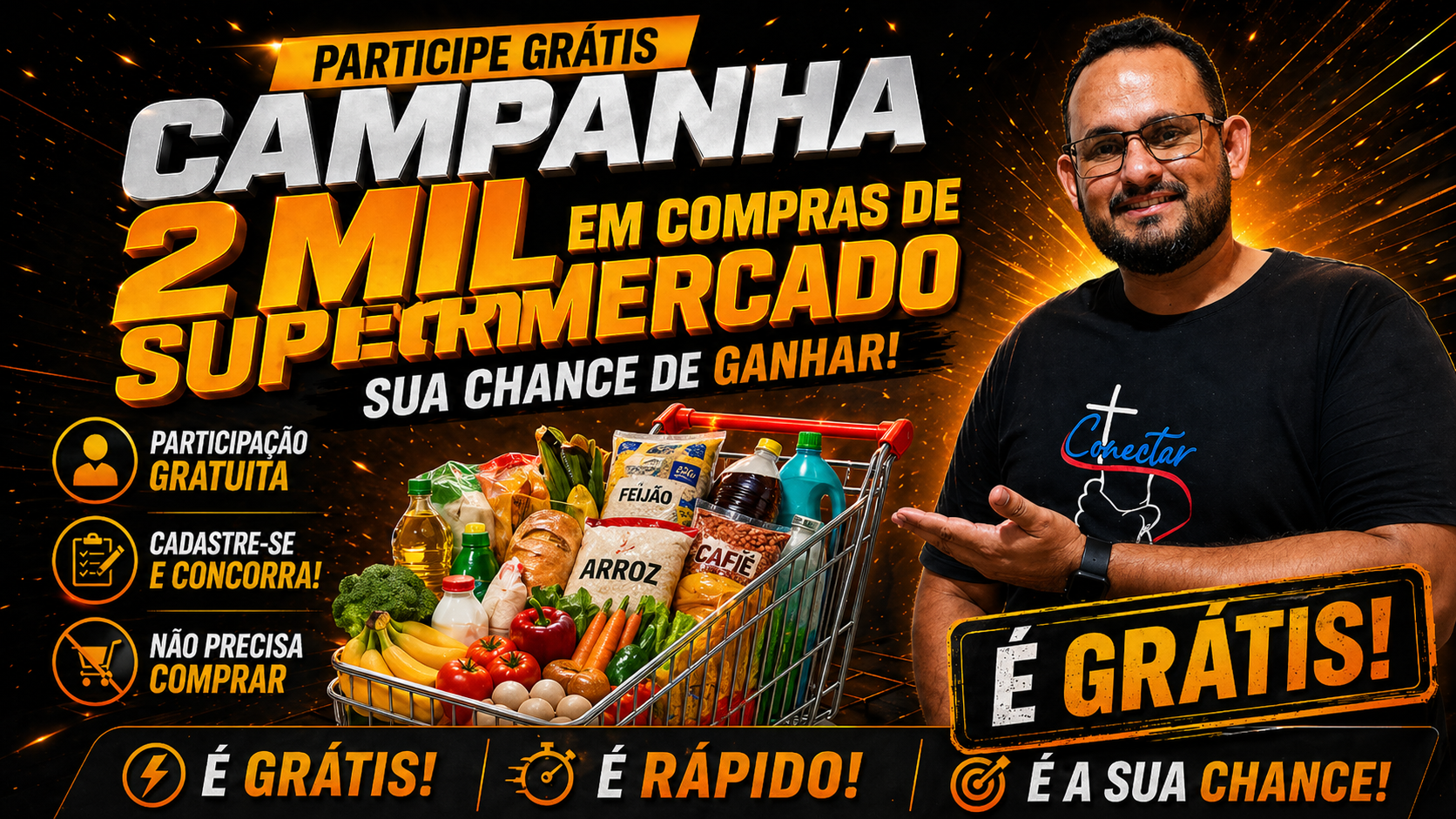 Participe e Ganhe R$2.000 em Compras com Marlon Oficial