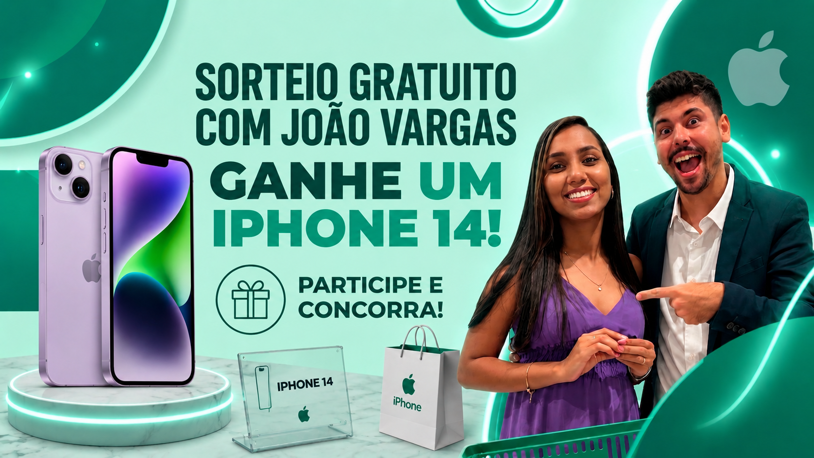Participação Segura e Benefícios do Sorteio de iPhone 14 com João Vargas