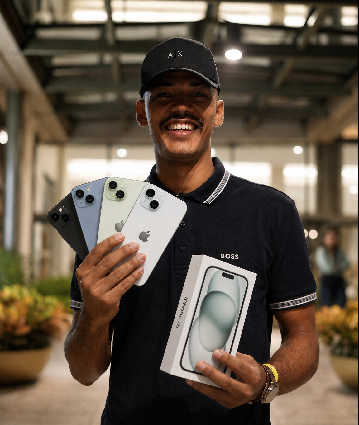 Participe do Sorteio Gratuito de iPhone 15 com Daniel Alpha e Cifra do Bem