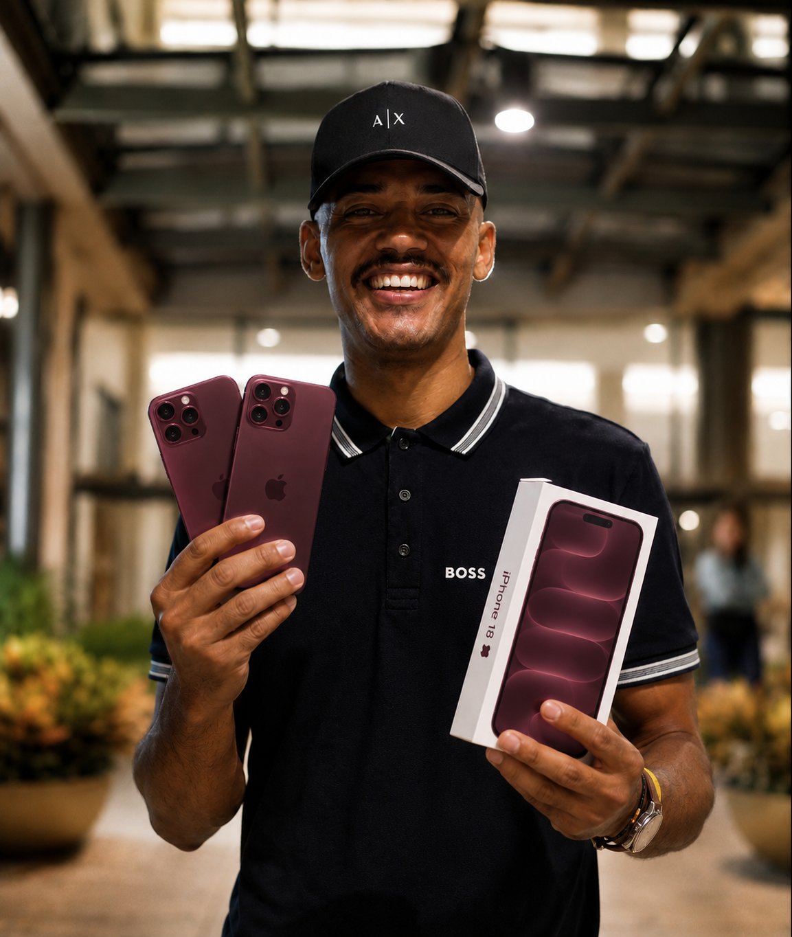 Participe do Sorteio Gratuito de iPhone 18 com Daniel Alpha e Cifra do Bem